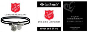 charity campaigns The Salvation Army GivingBands with Carding