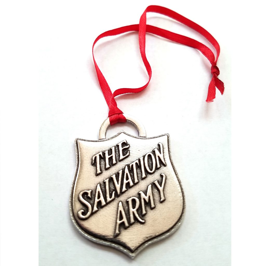 Salvation Army Ornament with Shield Charity Charms