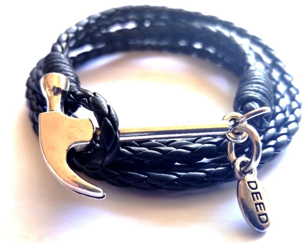 hammer custom memorial bracelet