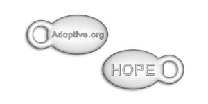 adoptive custom bracelet hope charm