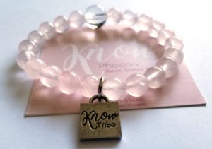 KNOW Tribe bracelet and card