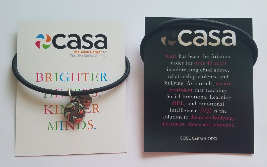 Casa Uses GivingBands to Brand Brighter Hearts. Kinder Minds. Soiree