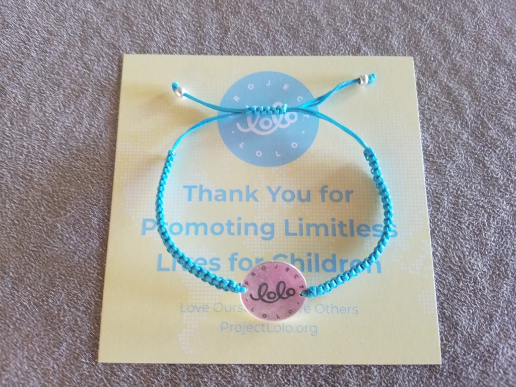 project lolo cause bracelets packaging