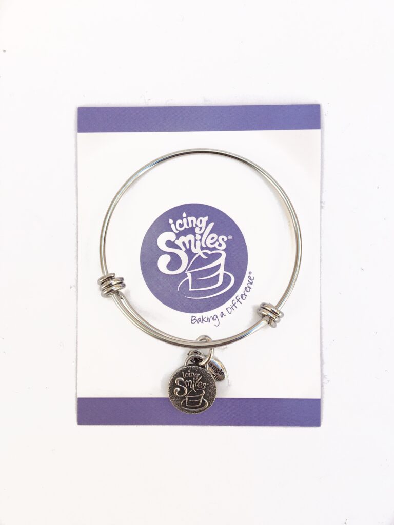 fundraising bangle charm bracelets icing smiles