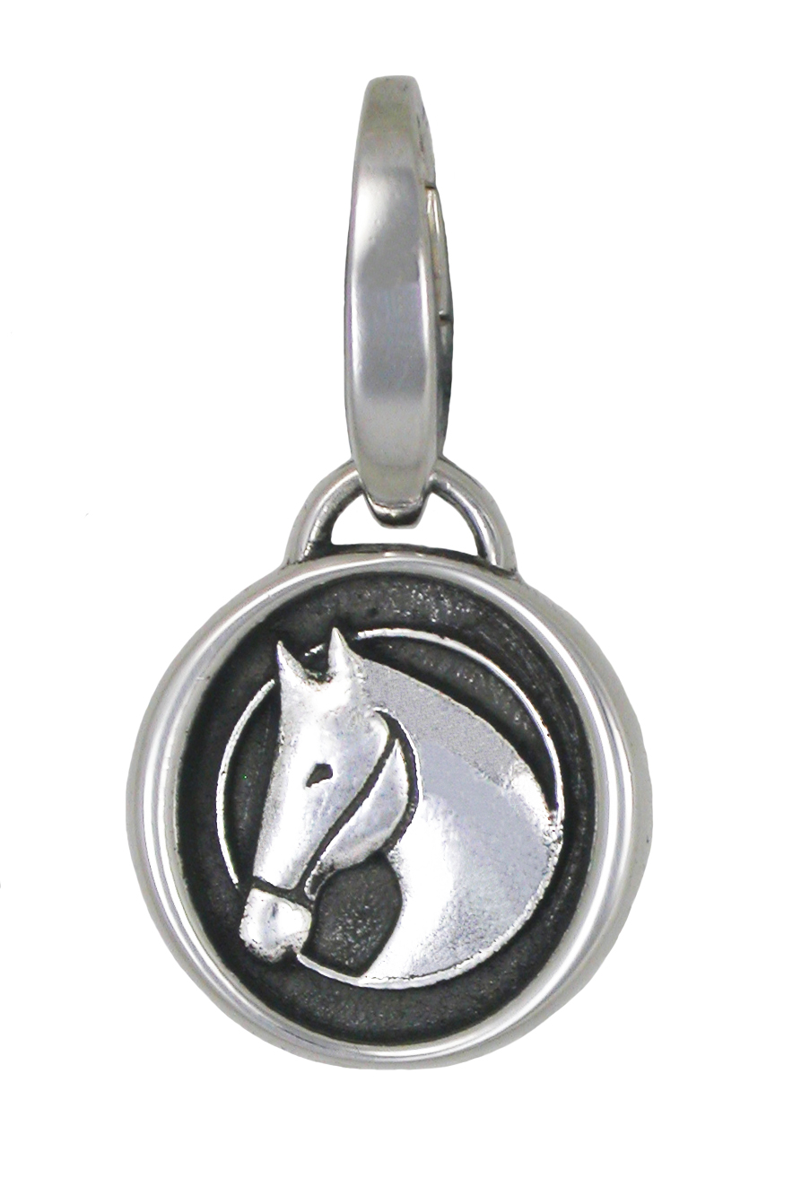 sterling silver horse charm