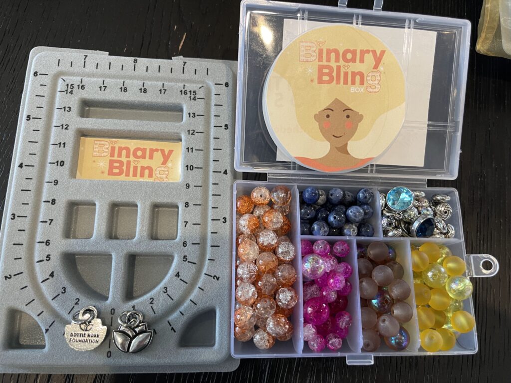 binary bling box components