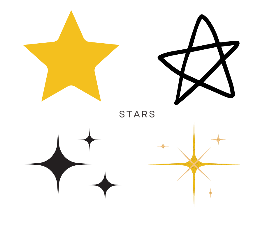 star symbol charms