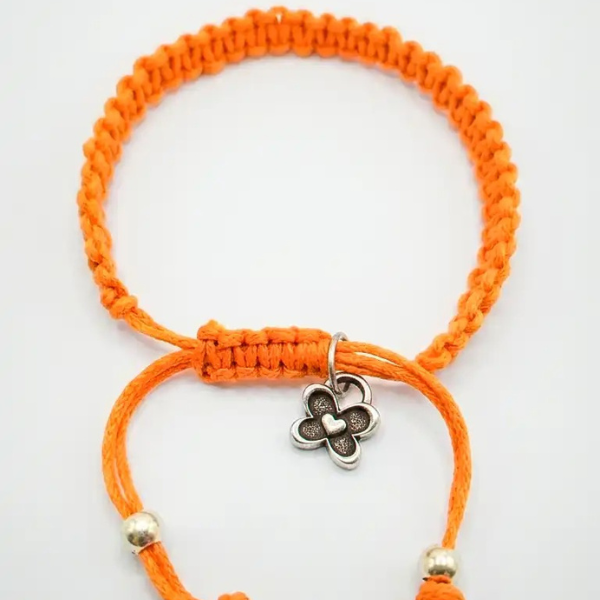 Custom orange Caring Cord for Amanda Hope Rainbow Angels online store
